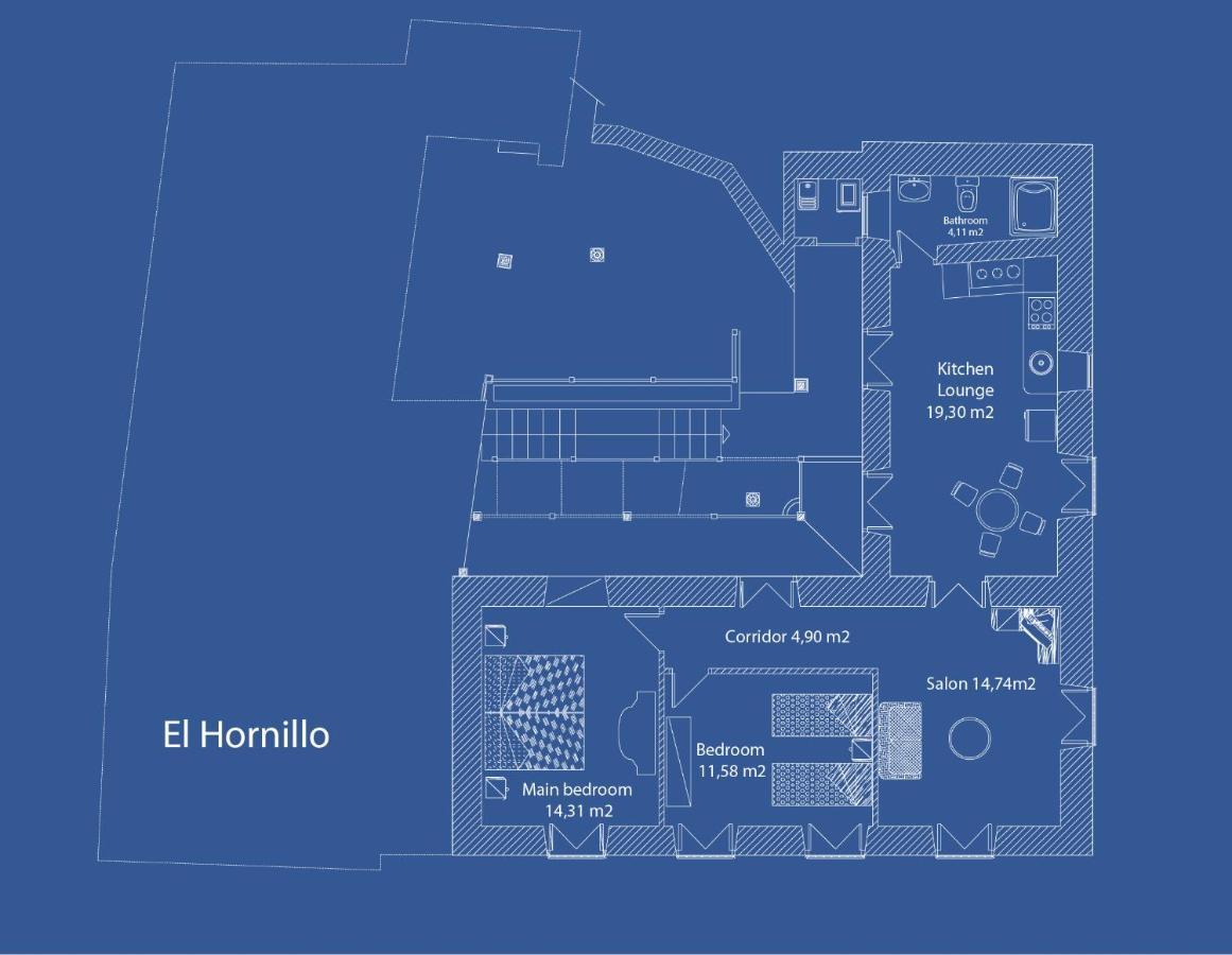 Casa Rural El Hornillo バジェエルモソ エクステリア 写真